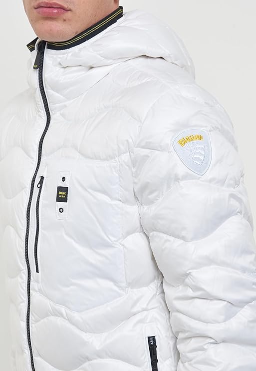 Blauer Piumino Invernale ad Onde Bianco Uomo 2026