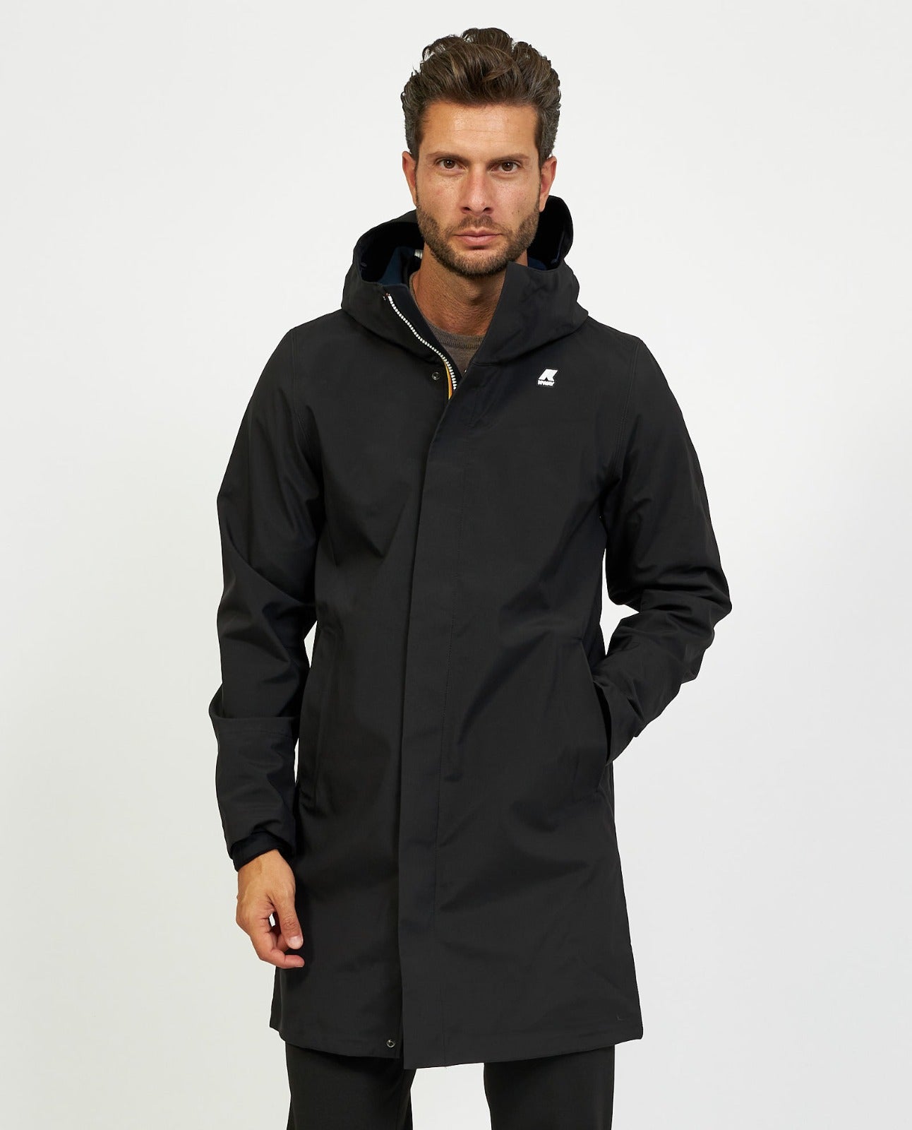 K-way Thomas Bonded Lungo Invernale Nero – UPremium