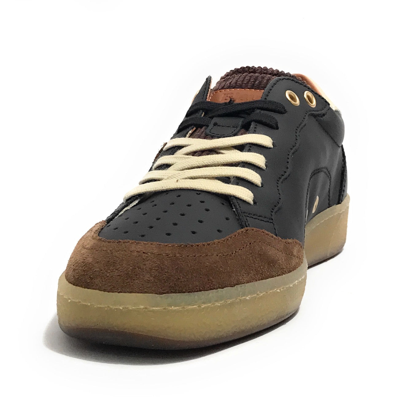 Blauer Murray Pelle Bassa Nera Marrone Uomo