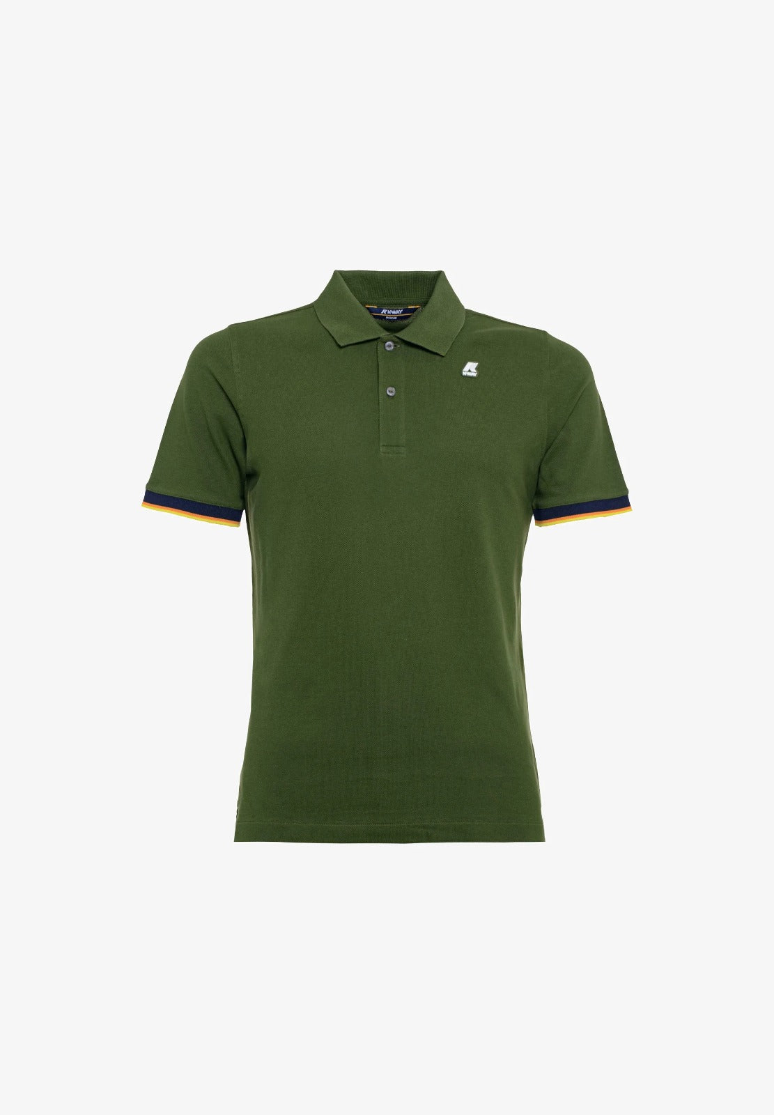 K-way Polo Vincent Verde Militare Uomo