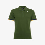 K-way Polo Vincent Verde Militare Uomo