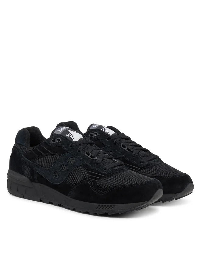 Saucony Shadow 5000 Triple Black Camoscio 2025