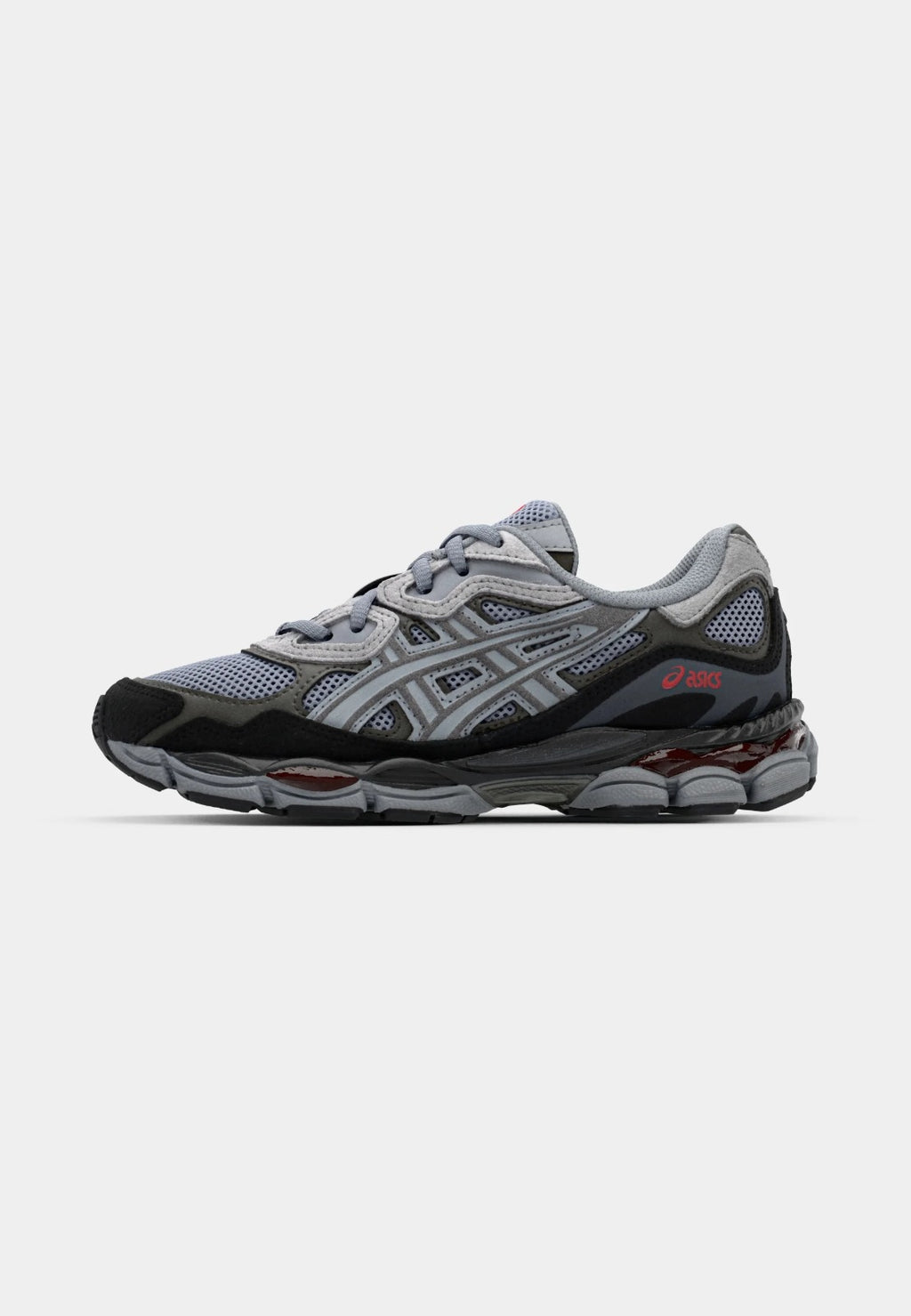 Asics Gel Nyc Nero Rosso Uomo