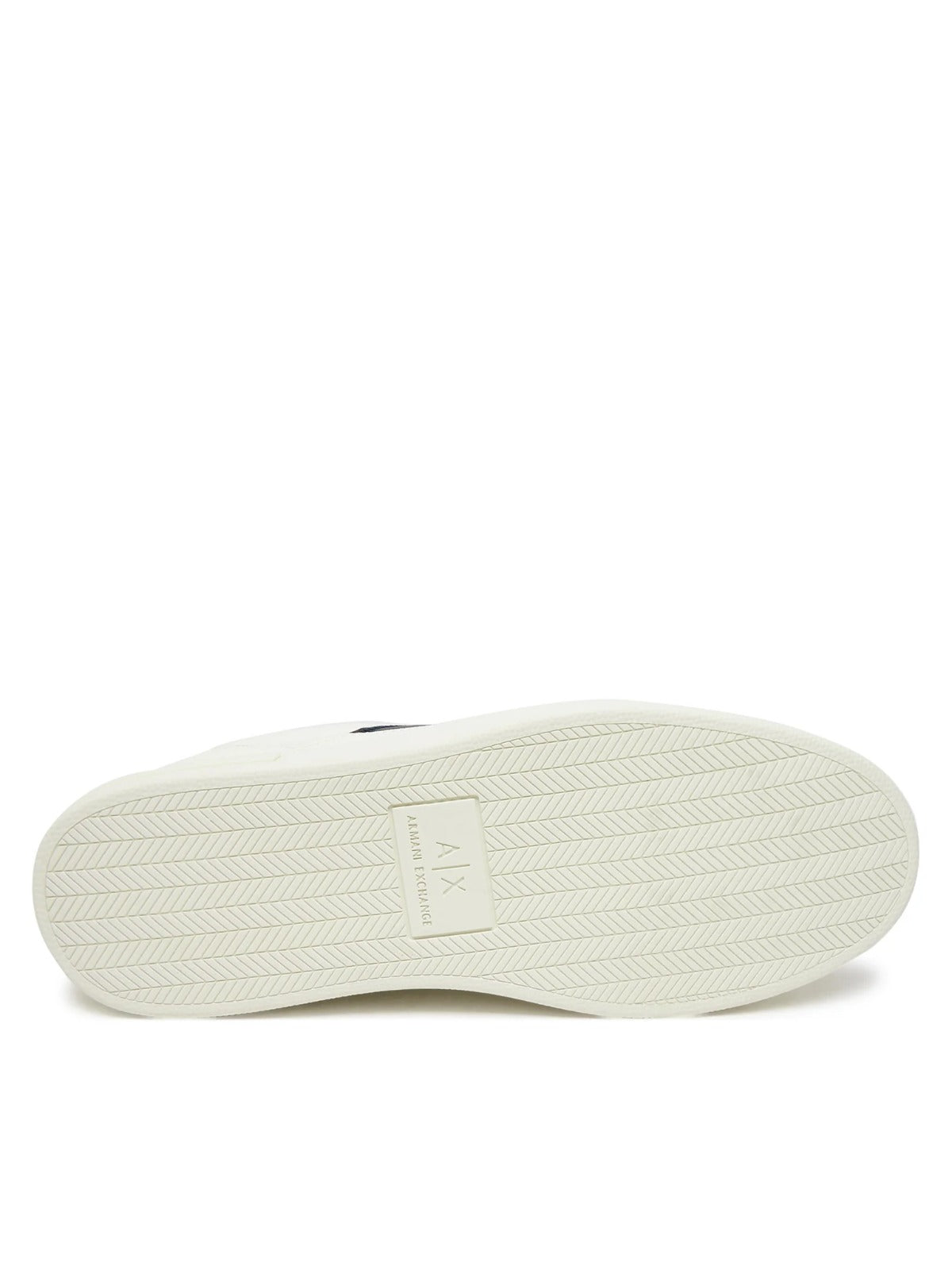 Armani Exchange Sneaker Bianca Off White Fascia Navy