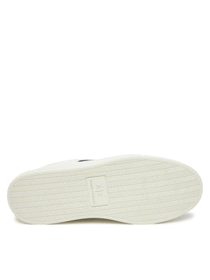 Armani Exchange Sneaker Bianca Off White Fascia Navy