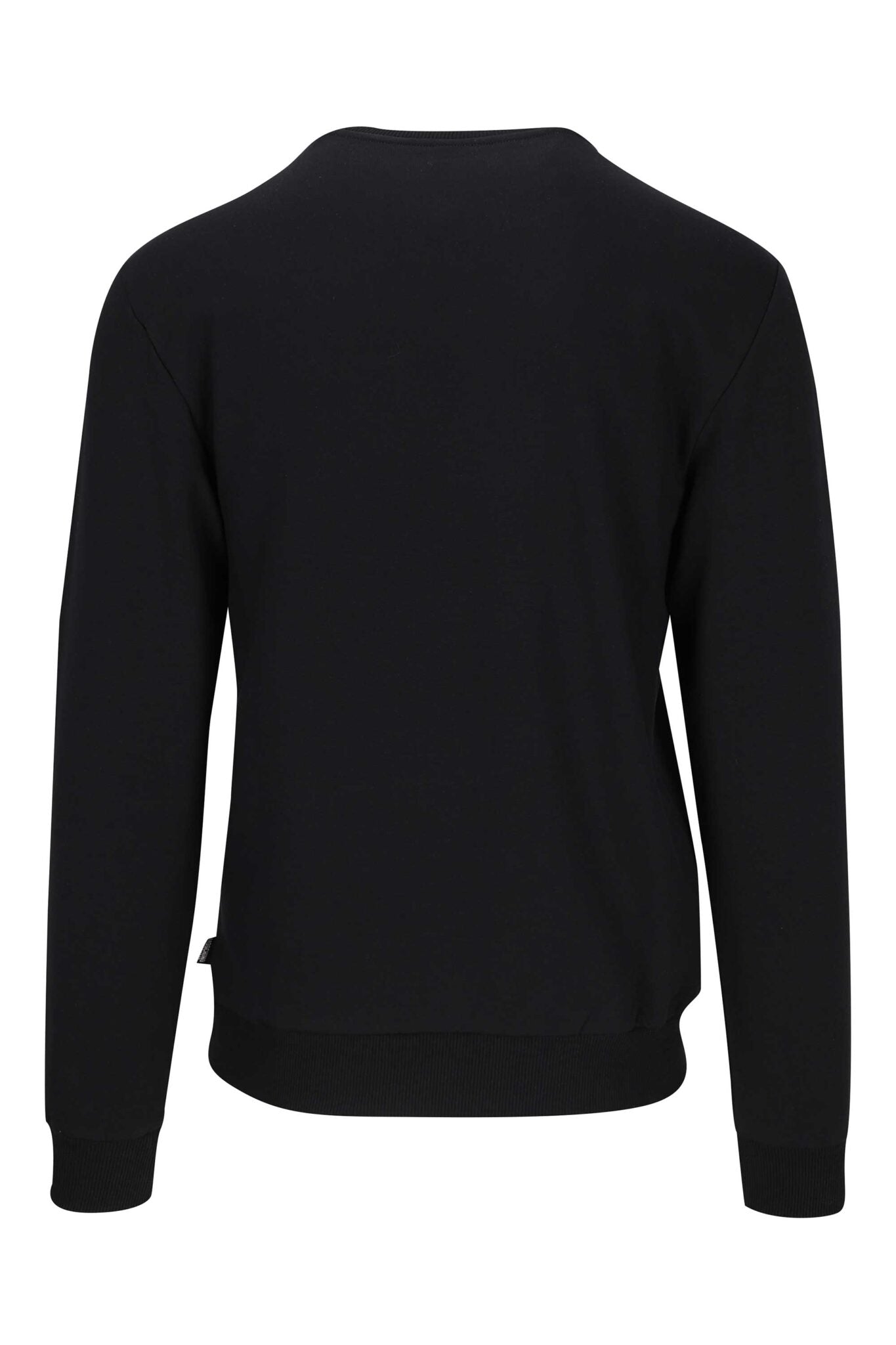 Moschino Felpa Uomo Nera Orsetto Classica in Pile
