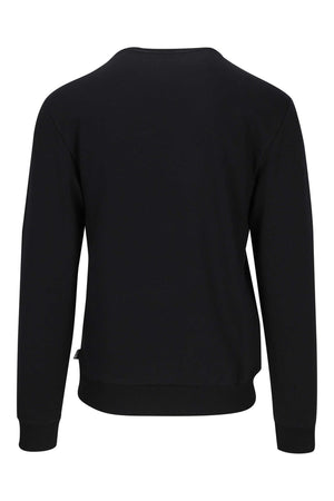 Moschino Felpa Uomo Nera Orsetto Classica in Pile
