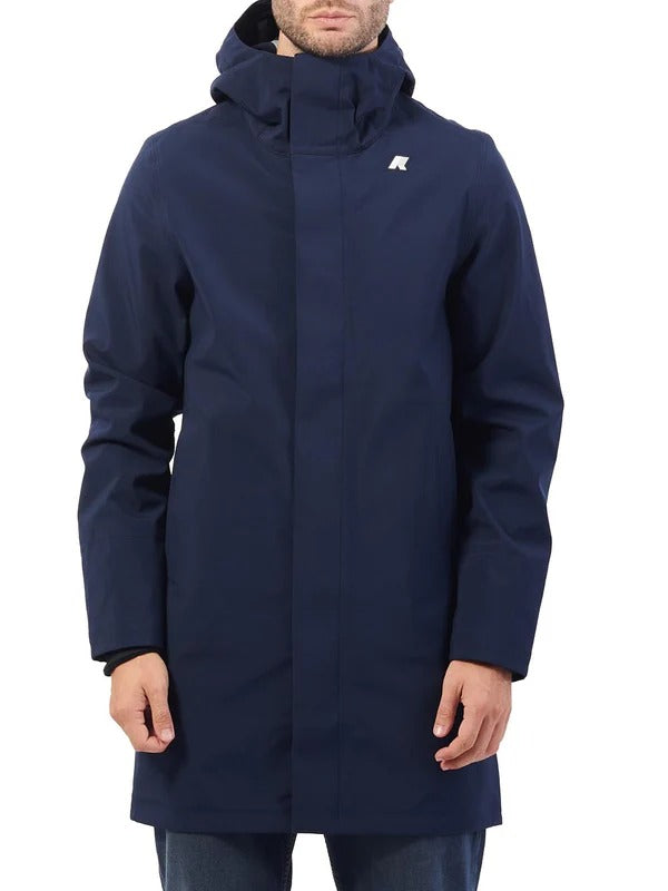 K-way Marlyn Bonded Blu Depth Uomo Invernale 2026