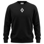 Marcelo Burlon Felpa County of Milan Nero Riquadro Frontale