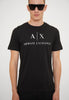 Armani Exchange T-Shirt Uomo AX Uomo Classica Nero