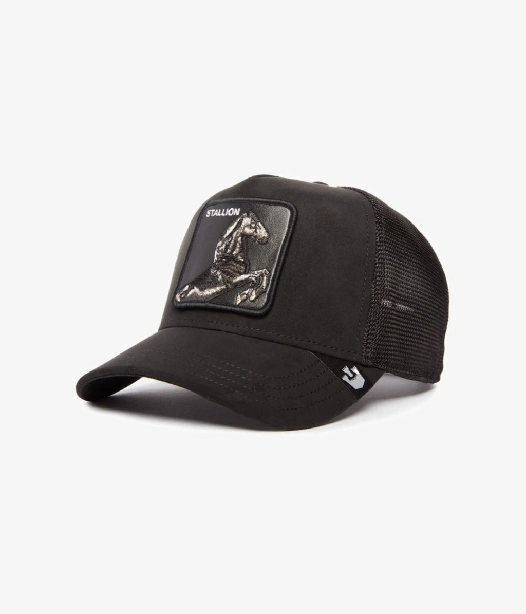 Goorin Bros Cappello Stallion Nero Trucker