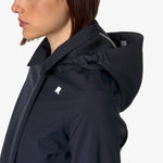 K-way Giacca Mathy Bonded Invernale Donna Blu
