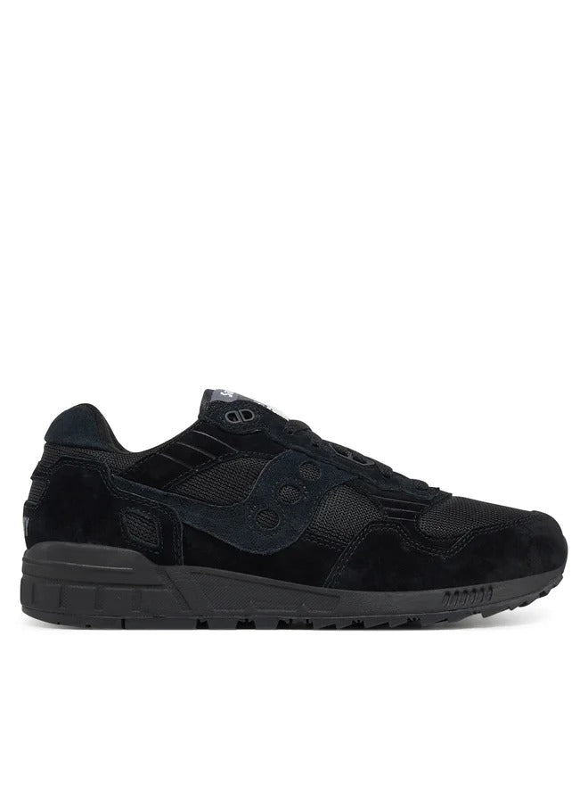 Saucony Shadow 5000 Triple Black Camoscio 2025