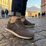 Refrigiwear Sneaker Pelle Ridge Marrone Senape