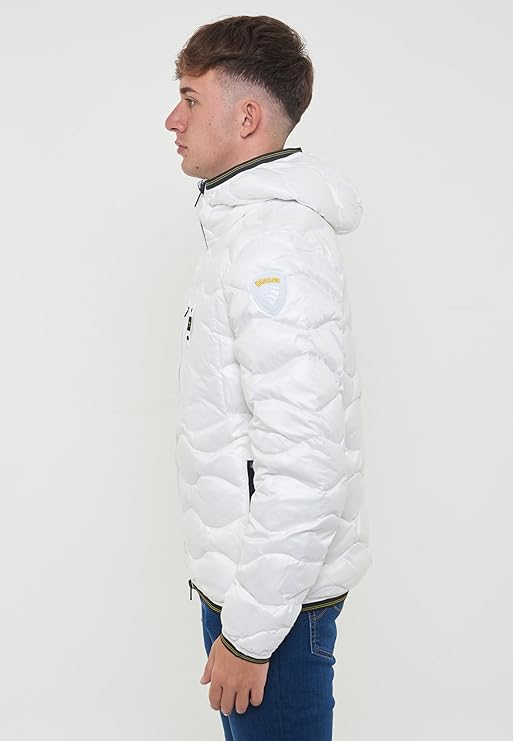 Blauer Piumino Invernale ad Onde Bianco Uomo 2026