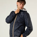 K-way Jake Plus 2 Double Uomo Bianco Blu