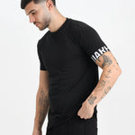 Dsquared2 T-Shirt Nero Bianco Neoclassic Mezza Manica