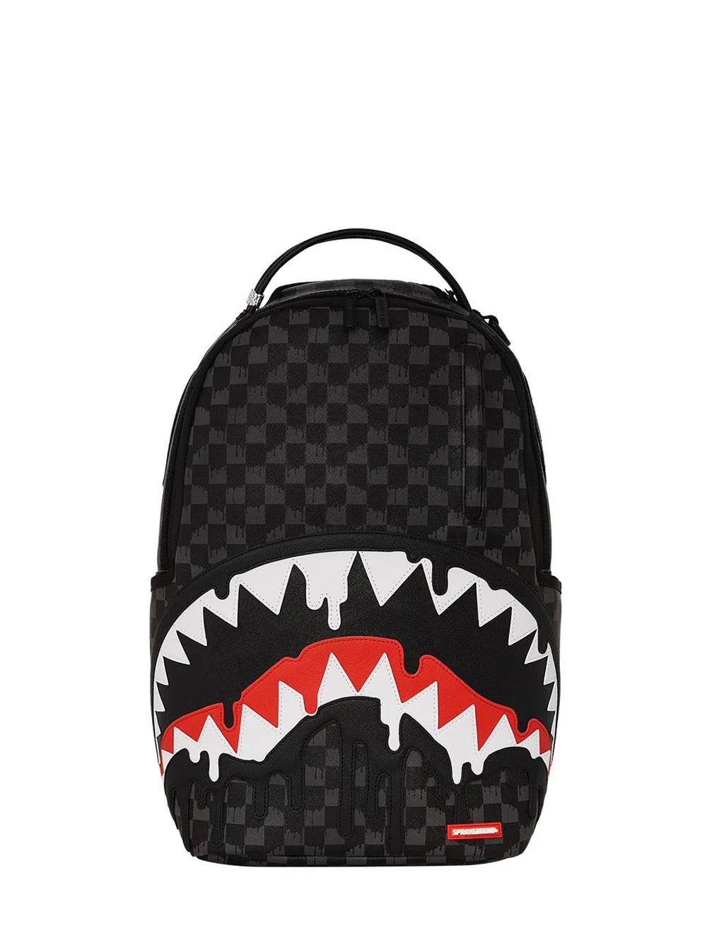 Sprayground Zaino Dripping Shark in Paris Nero Liquid