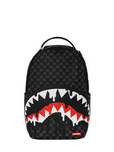 Sprayground Zaino Dripping Shark in Paris Nero Liquid