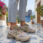 New Balance 9060 Beige Glicine Donna