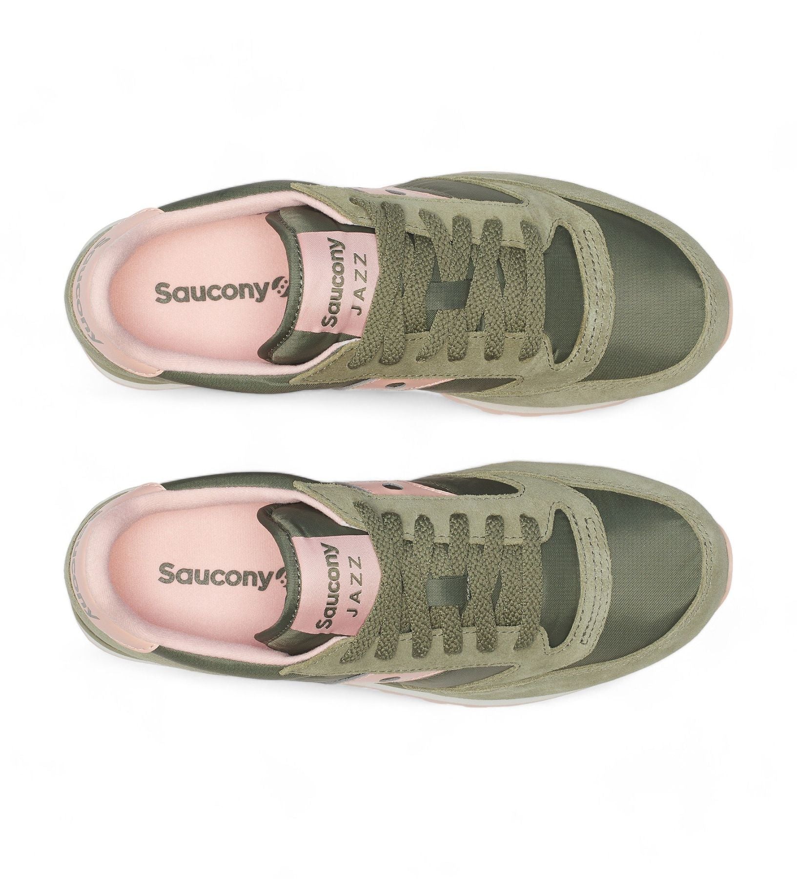 Saucony Jazz Original Donna Verde Oliva Peach S1044-695