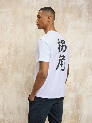 Blauer T-Shirt Holden Bianco Azzurro Uomo