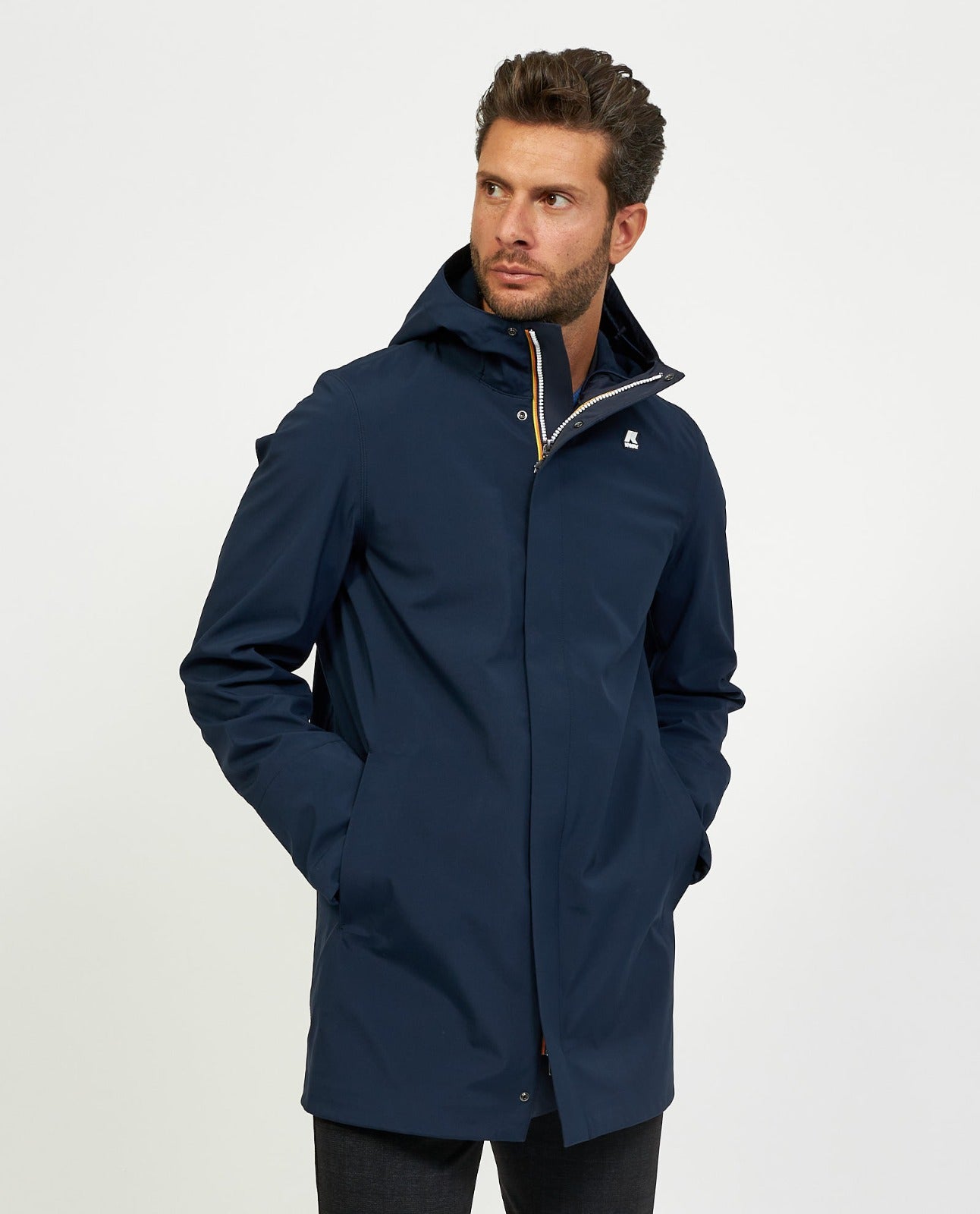 K-way Marlyn Bonded Lungo Invernale Blu