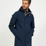 K-way Marlyn Bonded Lungo Invernale Blu