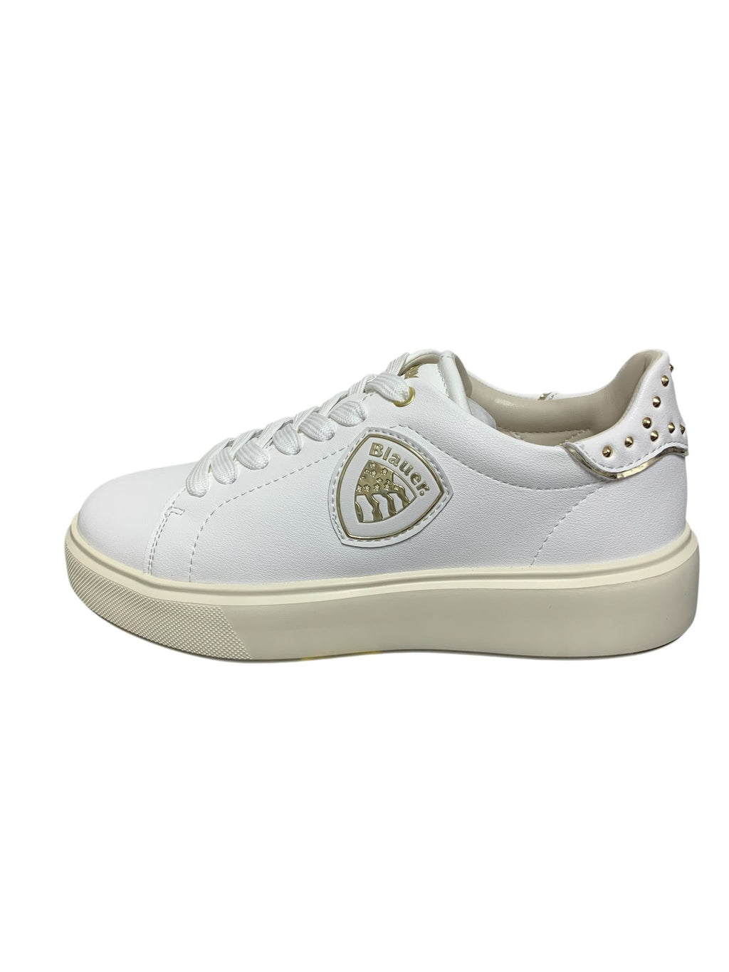 Blauer Venus Bianco Borchie Argento Donna