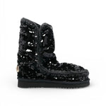 Mou Eskimo 24 Paillettes Nero Rhinestones