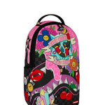 Sprayground Zaino Shark WTF Punk Rock Skull Rosa