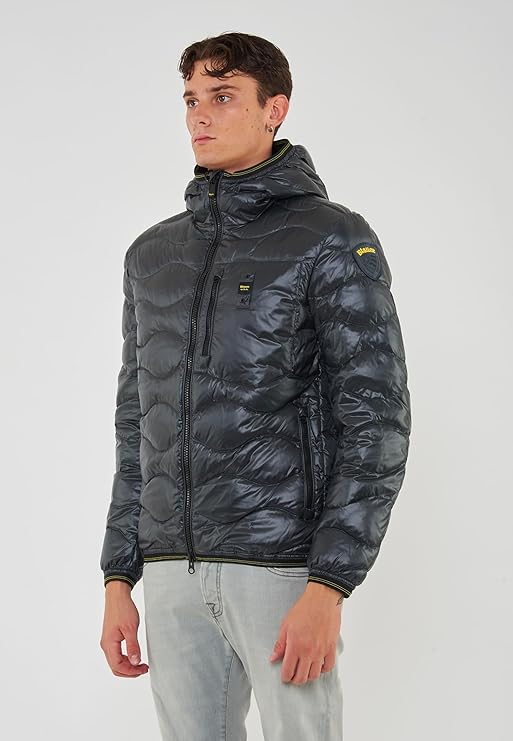 Blauer Piumino Invernale ad Onde Wave Uomo Antracite 2026