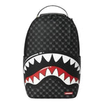 Sprayground Zaino Shark in Paris WTF Bubbly Nero Check