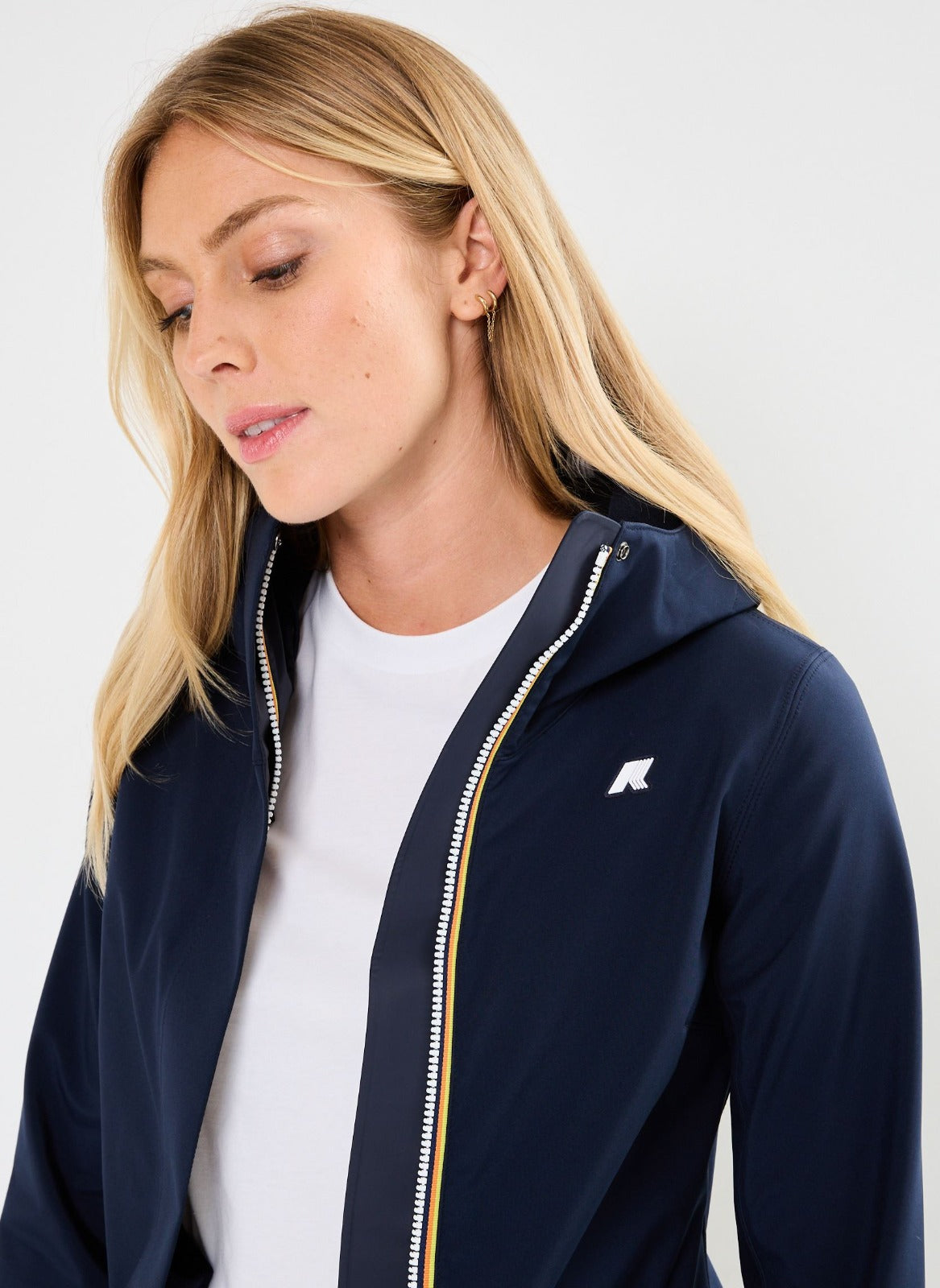 K-way Stephy Bonded Blu Depth Donna 2026