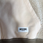 Moschino Felpa Teddy Orsetto Cappuccio Beige