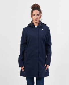 K-way Giacca Mathy Bonded Invernale Blu Scuro Donna