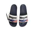 Blauer Ciabatte Mare Jasper Blu Bianco Usa