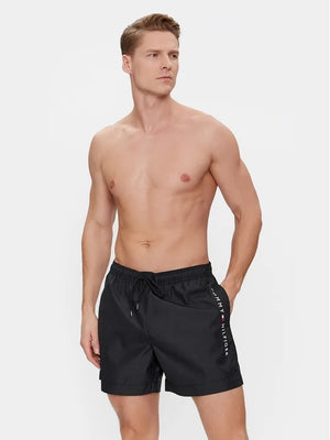 Tommy Hilfigher Costume da Mare Nero Uomo 2025