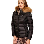 Blauer Piumino Arcadia Nero Donna Strass