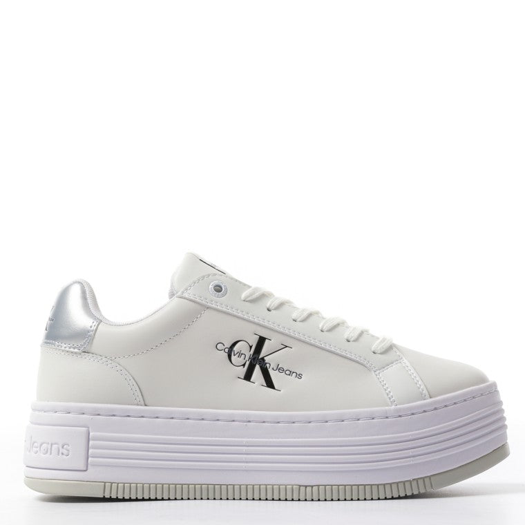 Calvin Klein Bold Platform Bianca Para Donna