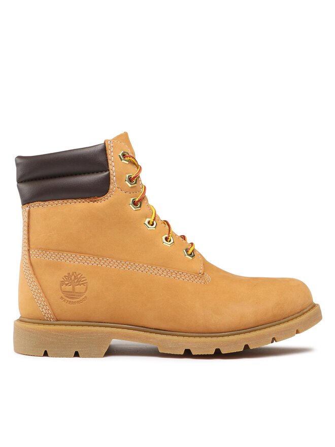 Timberland Stivaletto 6 in Lace Waterproof Donna Wheat