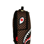 Sprayground Zaino Shark in Paris Pyramid Marrone