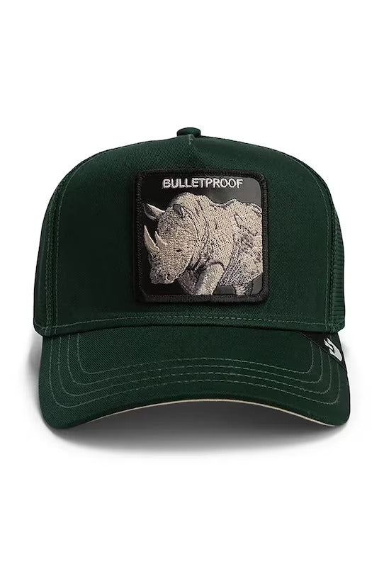 Goorin Bros Cappello Trucker Verde Rinoceronte
