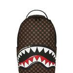 Sprayground Zaino Shark in Paris WTF Bubbly Marrone