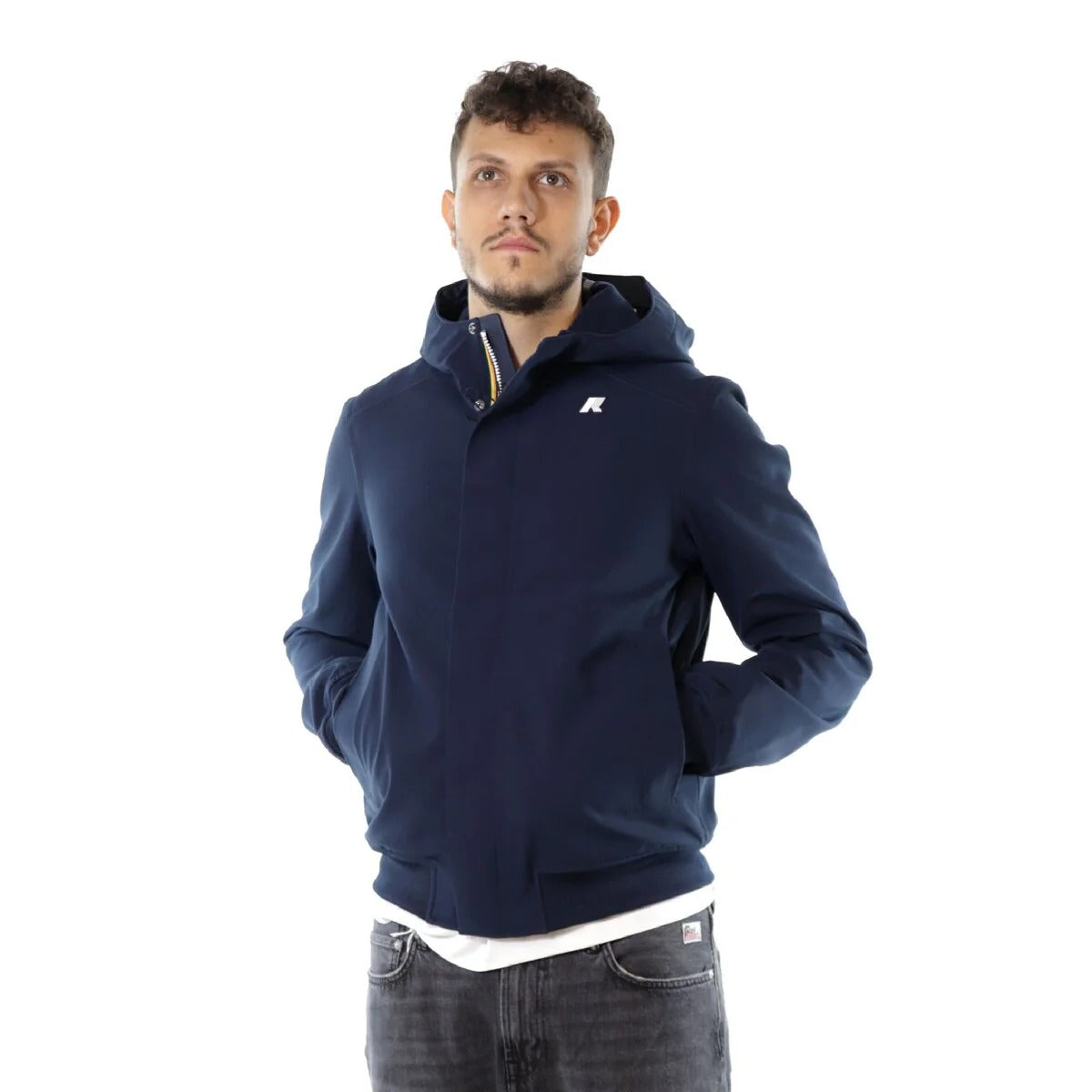 K-way Joachim Bonded Blu Depth invernale