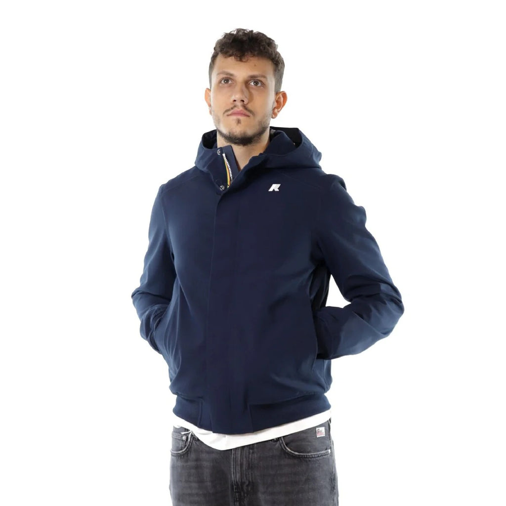 K-way Joachim Bonded Blu Depth invernale