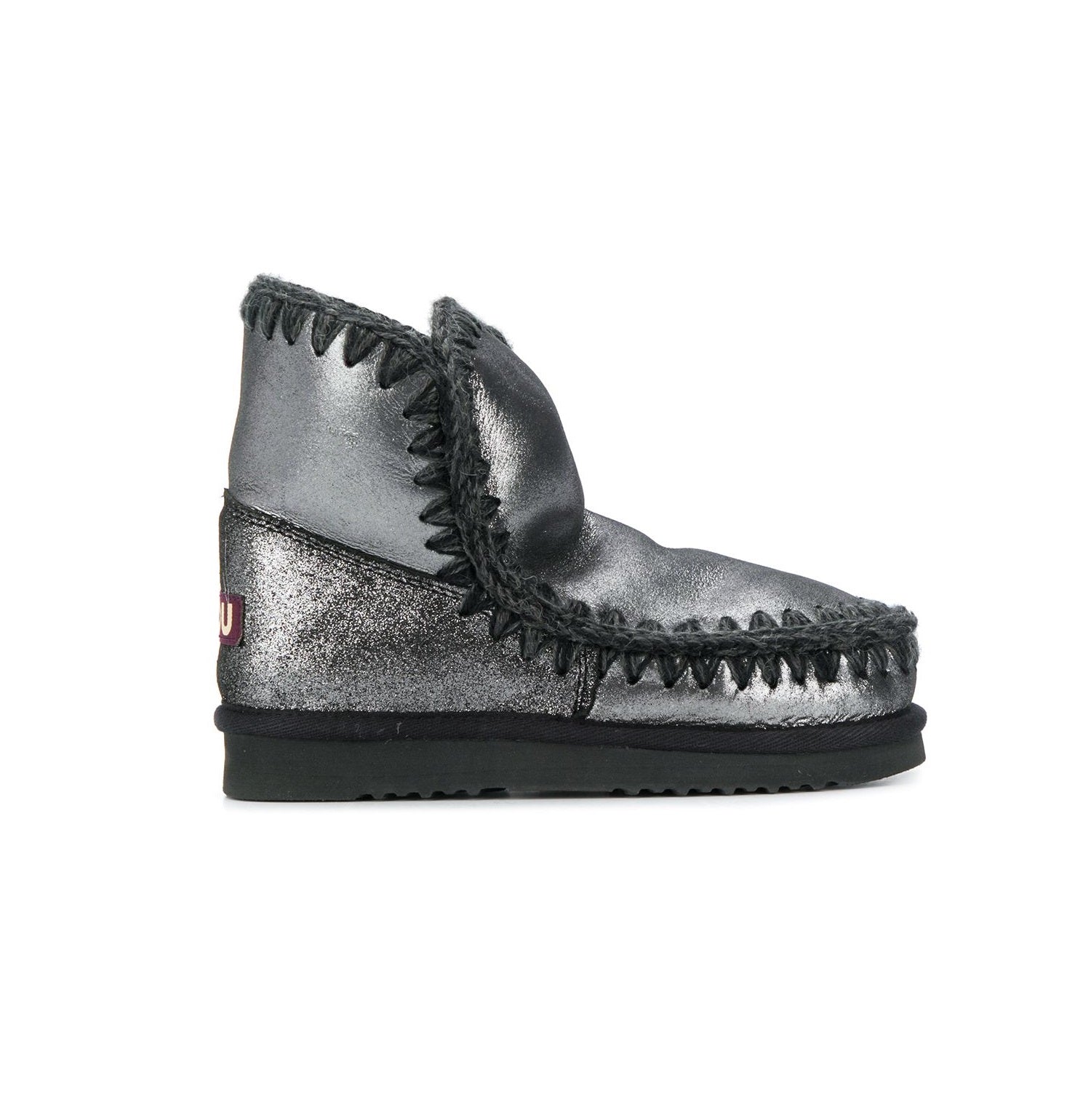 Mou Stivali Eskimo 18 Argento Microglitter