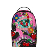 Sprayground Zaino Shark WTF Punk Rock Skull Rosa