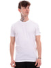 Dsquared2 T-Shirt Mezza Manica Classica Bianca Dsq2