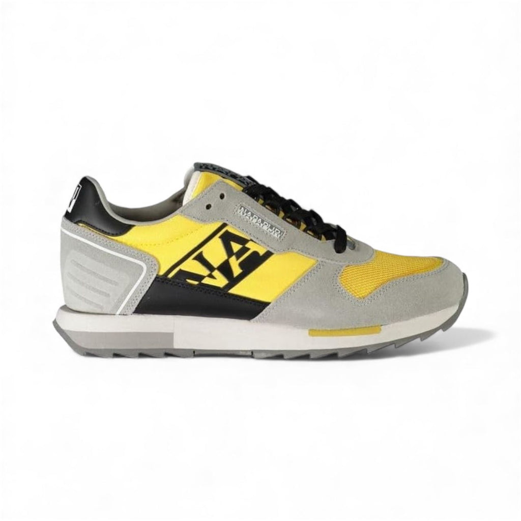 Napapijri Virtus Grigio Giallo Uomo
